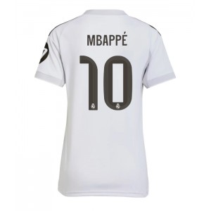 Fotbalové Dres Real Madrid Kylian Mbappe #10 Dámské Domácí Oblečení 2025-26 Krátký Rukáv